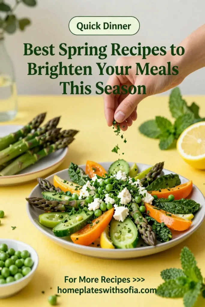 Best Spring Recipes to Brighten Your Meals This Season