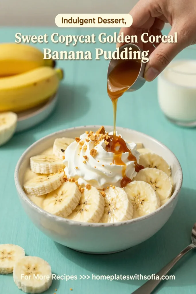Sweet Copycat Golden Corral Banana Pudding