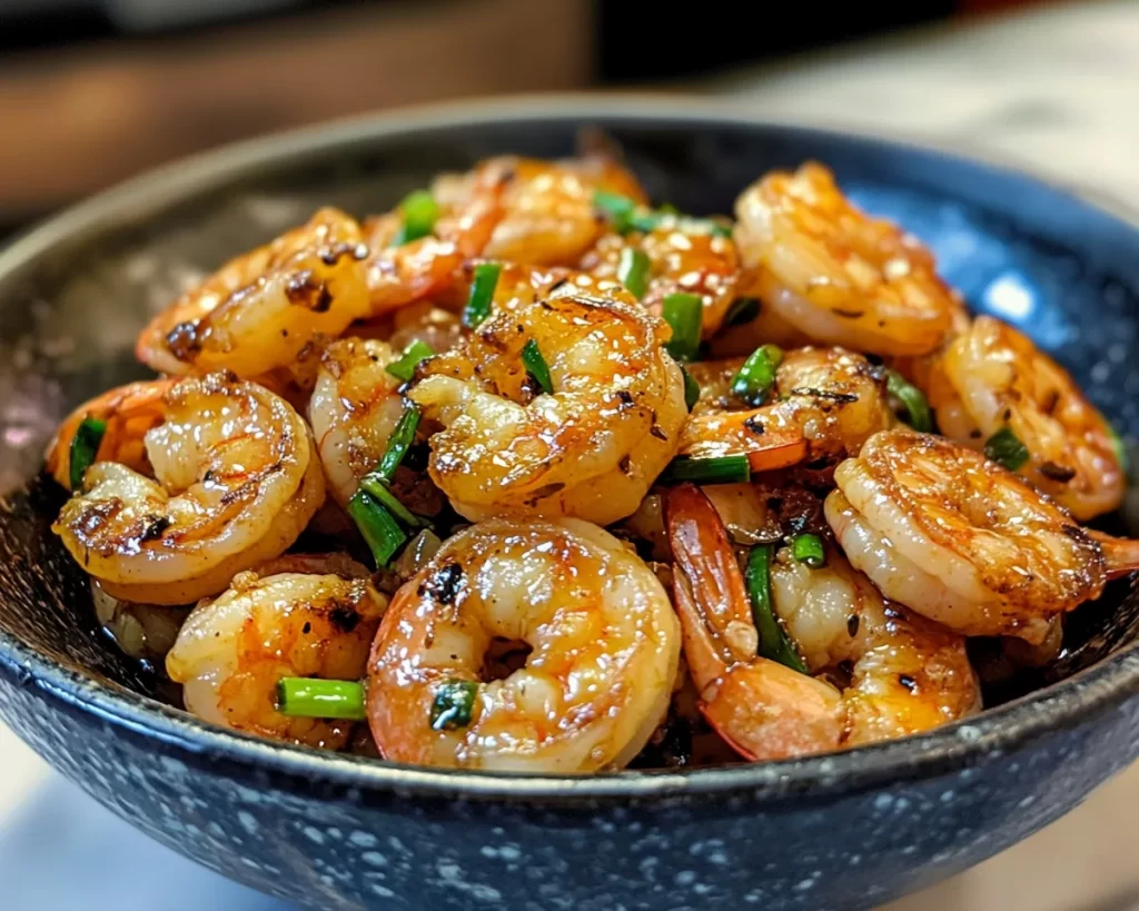 Shrimp Recipes: Spicy Honey Garlic Shrimp Stir Fry in 15 Minutes
