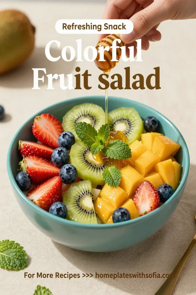 Colorful Fruit Salad
