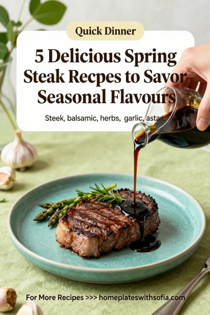 5 Delicious Spring Steak Recipes to Savor Seasonal Flavors