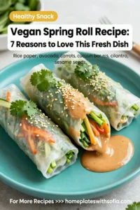 Vegan Spring Roll Recipe: 7 Reasons to Love This Fresh Dish