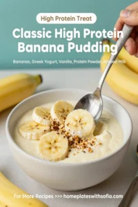 Classic High Protein Banana Pudding