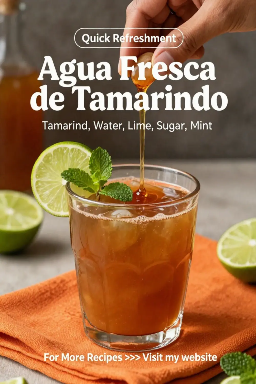 Cinco de Mayo: Agua Fresca de Tamarindo for Cinco de Mayo in 10 Minutes