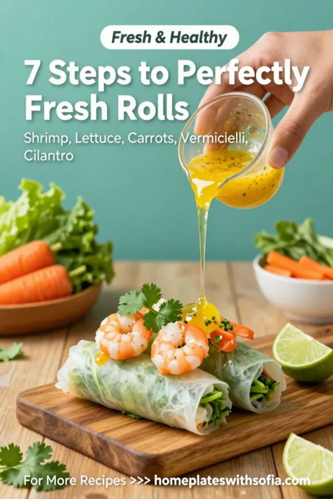Spring Roll Picture: 7 Steps to Perfectly Fresh Rolls
