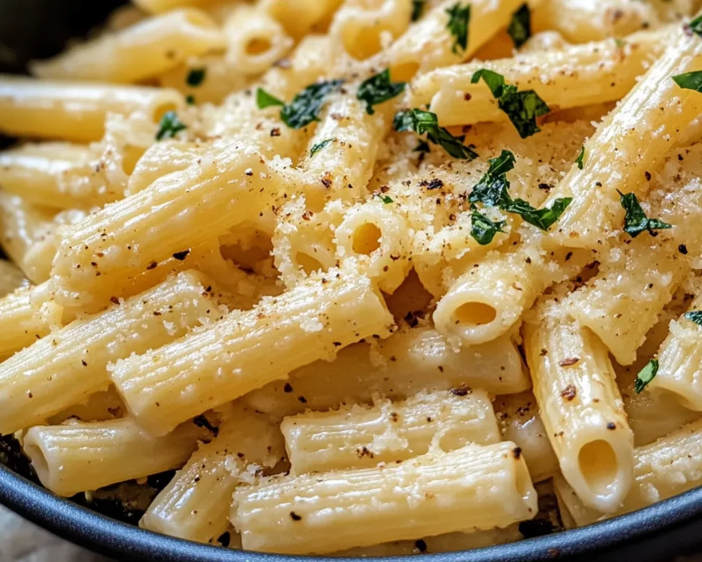 Pasta Recipes: Creamy Roasted Garlic Parmesan Pasta in 20 Minutes