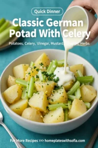Classic German Potato Salad With Celery