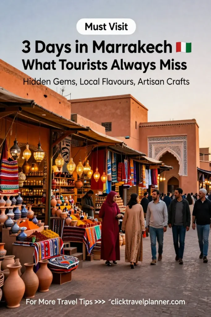 3 Days in Marrakech ๐ฒ๐ฆ What Tourists Always Miss