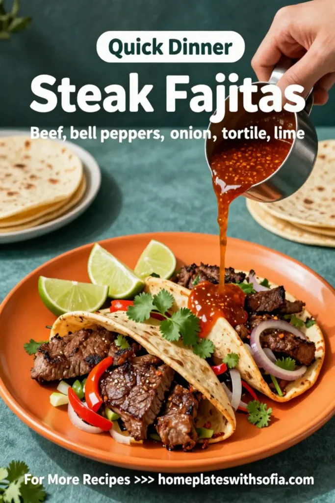 Steak Fajitas