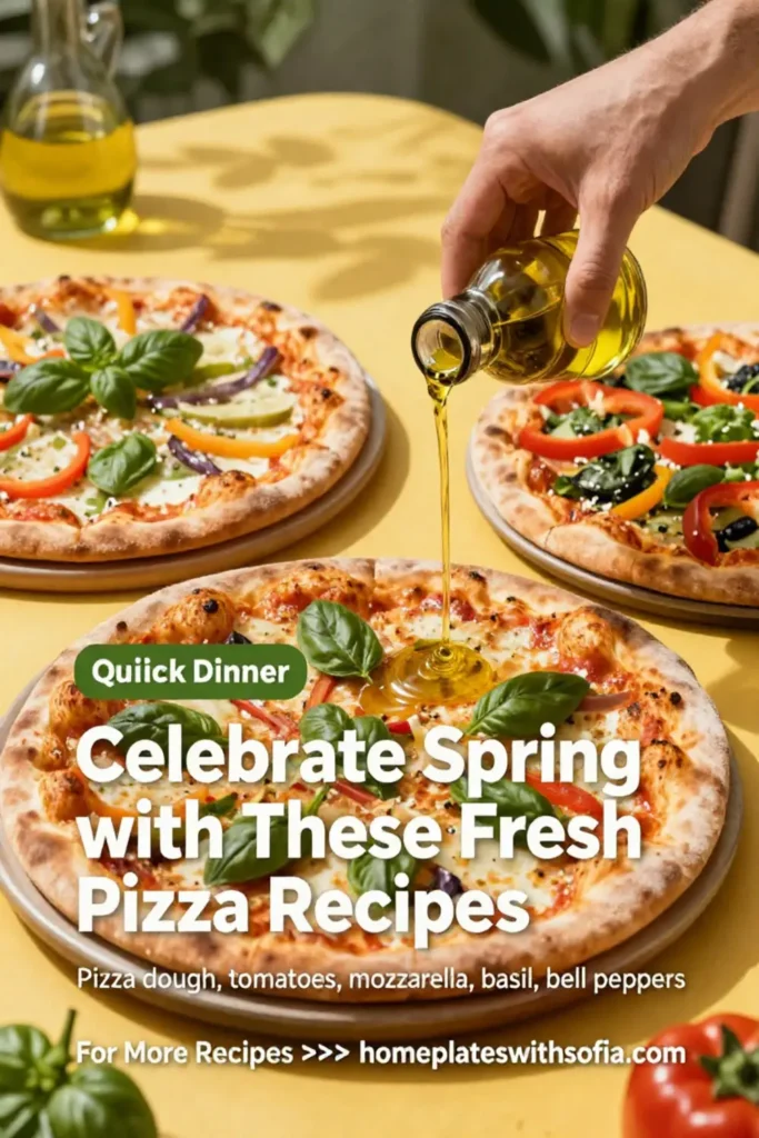 Celebrate Spring with These Fresh Pizza Recipes