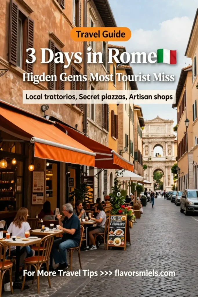 3 Days in Rome 🇮🇹 Hidden Gems Most Tourists Miss