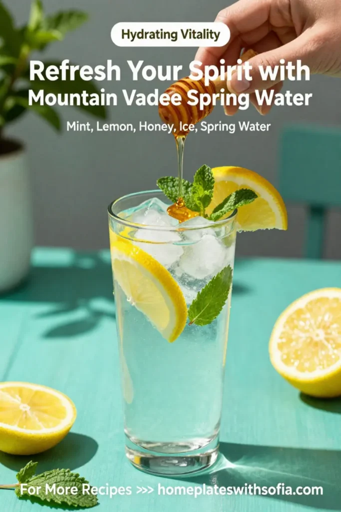 Refresh Your Spirit with Mountain Valley Spring Water