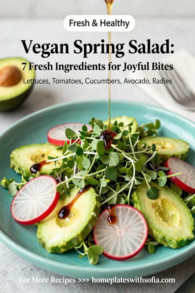 Vegan Spring Salad: 7 Fresh Ingredients for Joyful Bites