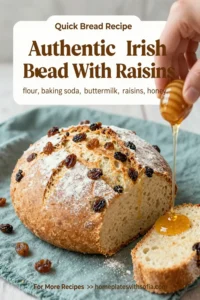 Authentic Irish Soda Bread With Raisins