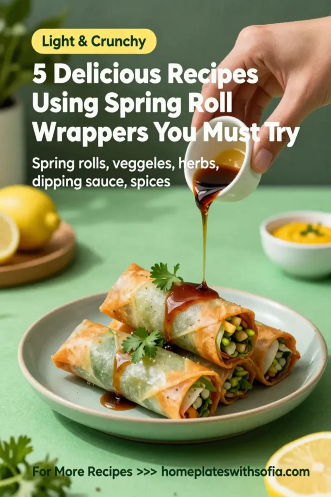 5 Delicious Recipes Using Spring Roll Wrappers You Must Try