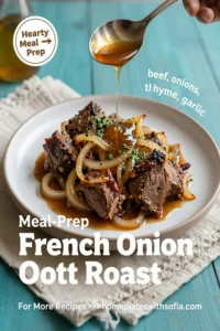 Meal-Prep French Onion Pot Roast