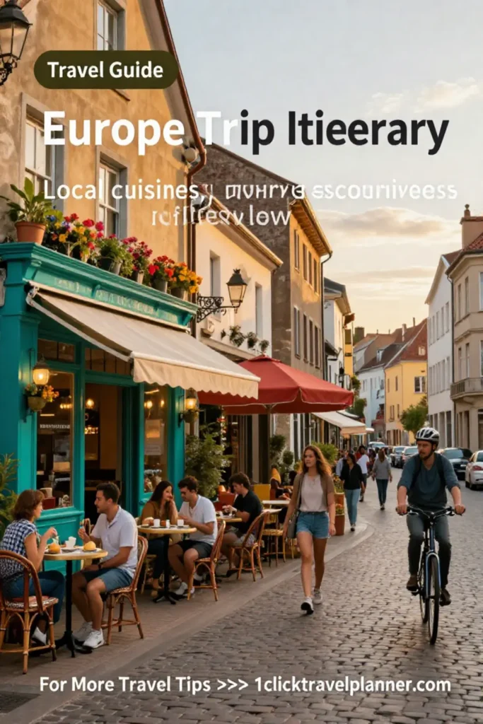 Europe Trip Itinerary ✈️ How to Do It Without Stress