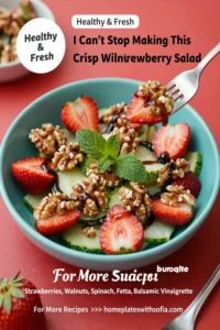 I Can'T Stop Making This Crisp Walnut Strawberry Salad