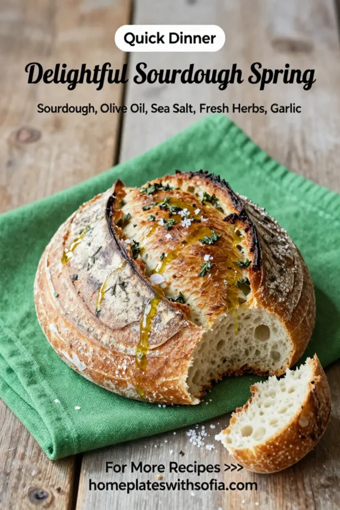 Delightful Sourdough Spring Recipes: 7 Fresh Ideas for Joyful Baking