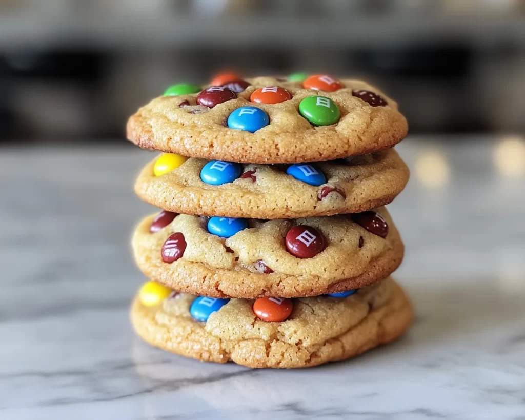 Cookies: Giant Bakery Style M&M Cookies in 25 Minutes