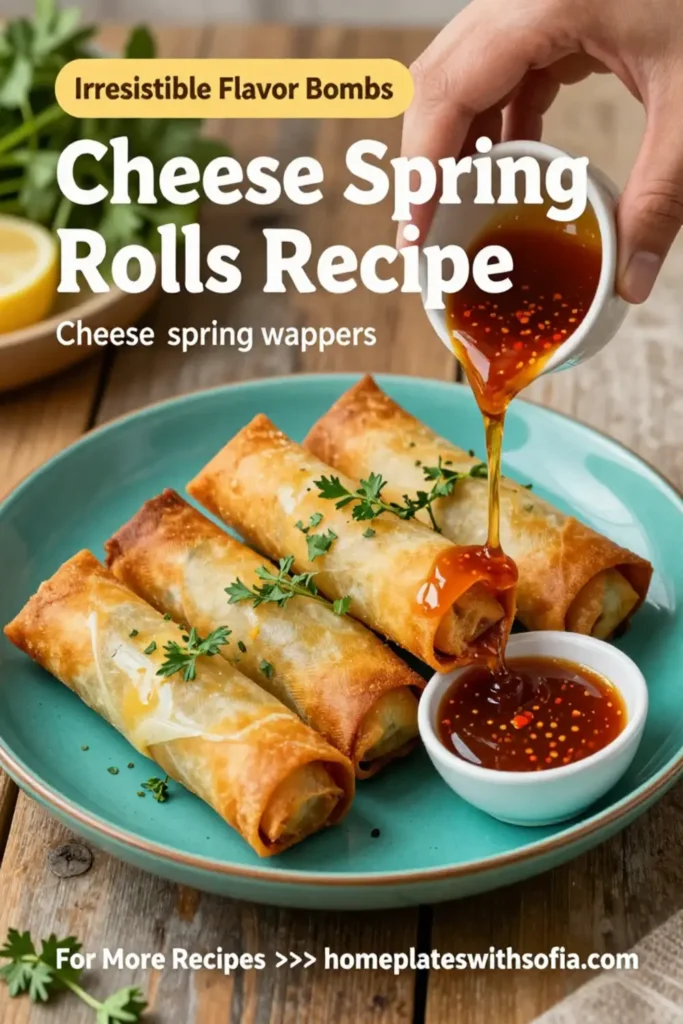 Cheese Spring Rolls Recipe: 5 Irresistible Flavor Bombs