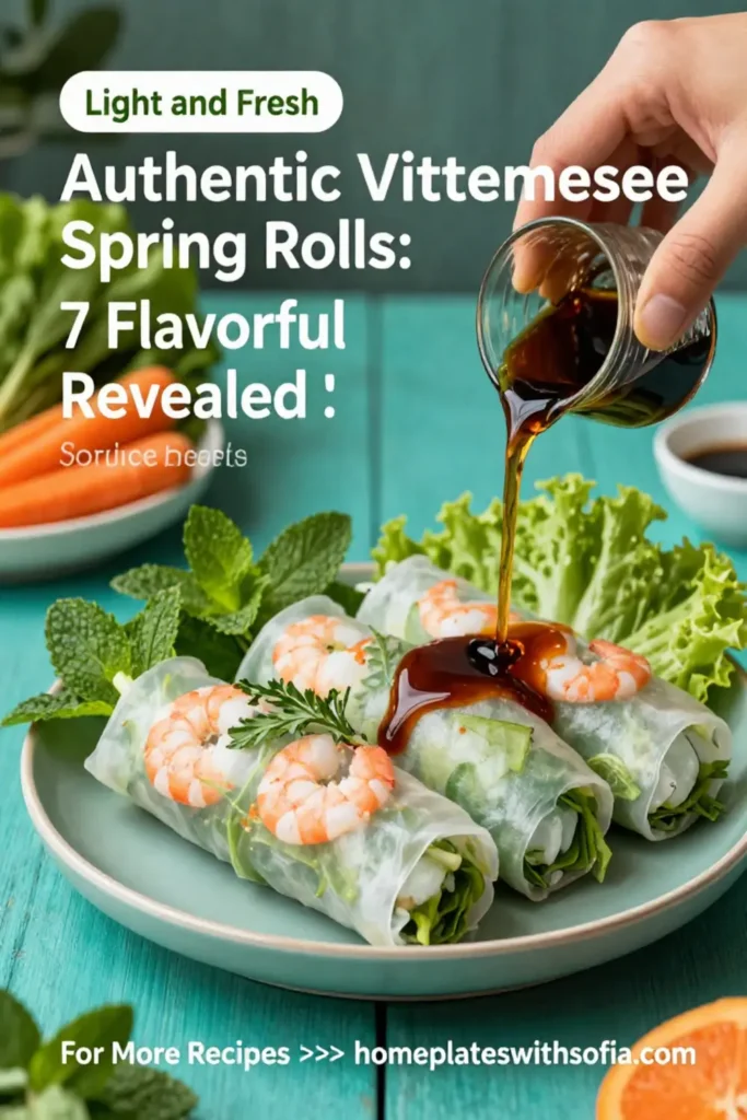Authentic Vietnamese Spring Rolls: 7 Flavorful Secrets Revealed