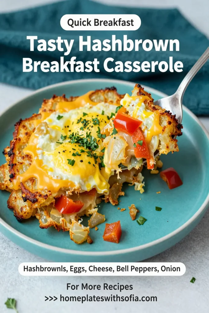 Tasty Hashbrown Breakfast Casserole
