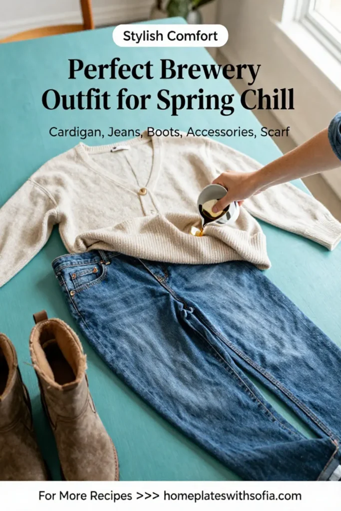 Perfect Brewery Outfit for Spring Chill: 5 Cozy Style Tips