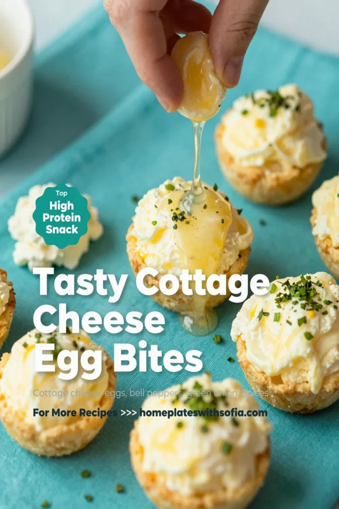 Tasty Cottage Cheese Egg Bites