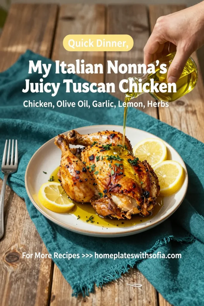 My Italian Nonna'S Juicy Tuscan Chicken Secret!
