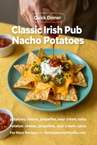 Classic Irish Pub Nacho Potatoes