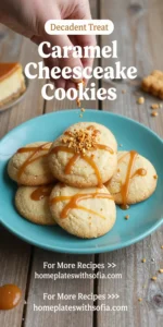 Caramel Cheesecake Cookies