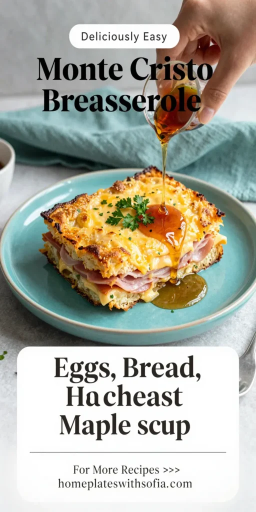 Monte Cristo Breakfast Casserole