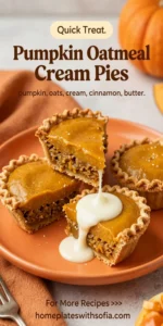 Pumpkin Oatmeal Cream Pies