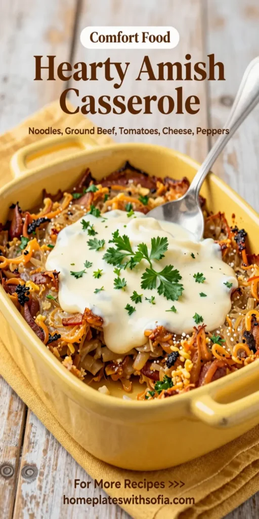 Hearty Amish Casserole