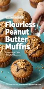 Flourless Peanut Butter Muffins