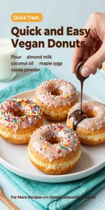 Quick and Easy Vegan Donuts