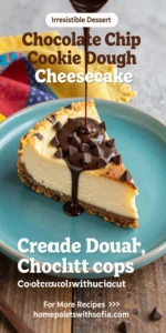 Chocolate Chip Cookie Dough Cheesecake