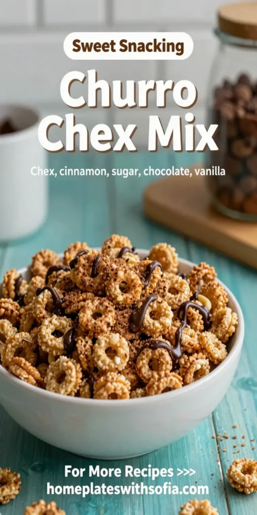 Churro Chex Mix