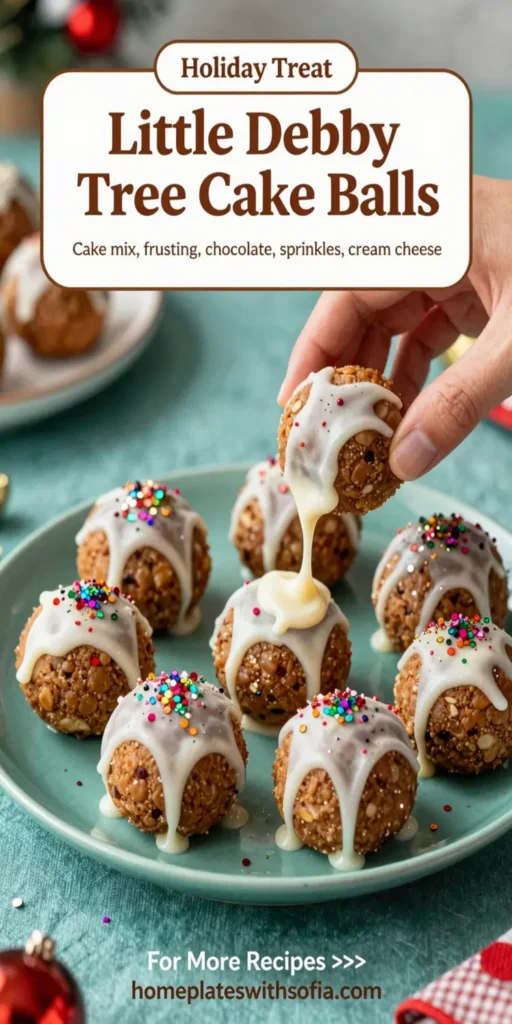 Little Debbie Christmas Tree Cake Balls