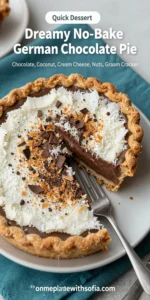 Dreamy No-Bake German Chocolate Pie