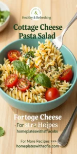 Cottage Cheese Pasta Salad