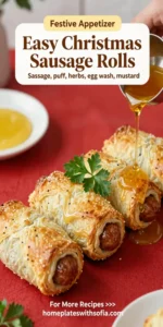 Easy Christmas Sausage Rolls