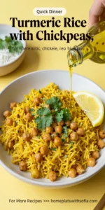 Turmeric Rice with Chickpeas