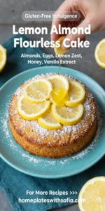 Lemon Almond Flourless Cake