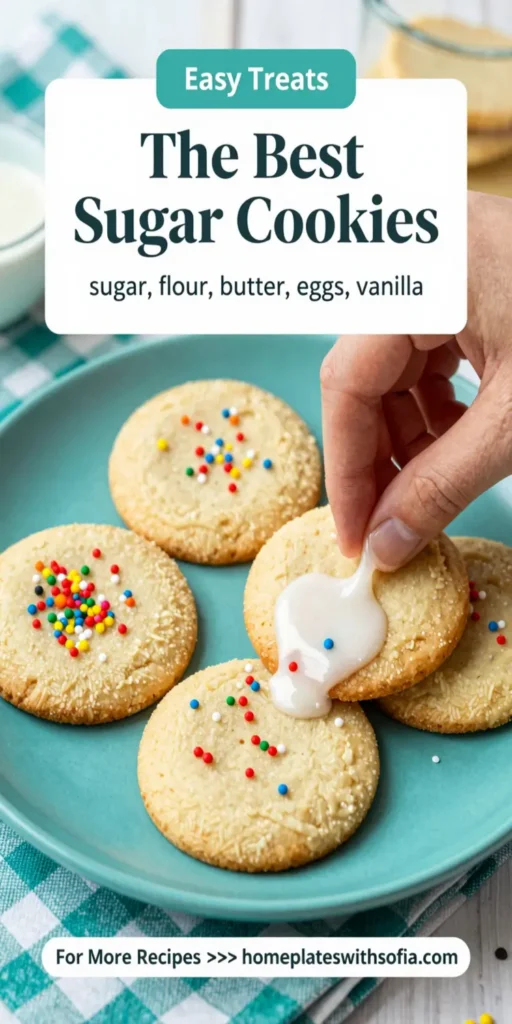 The Best Sugar Cookies