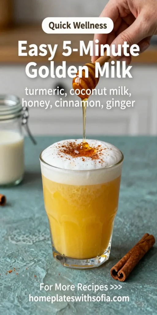 Easy 5-Minute Golden Milk
