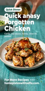 Quick and Easy Forgotten Chicken