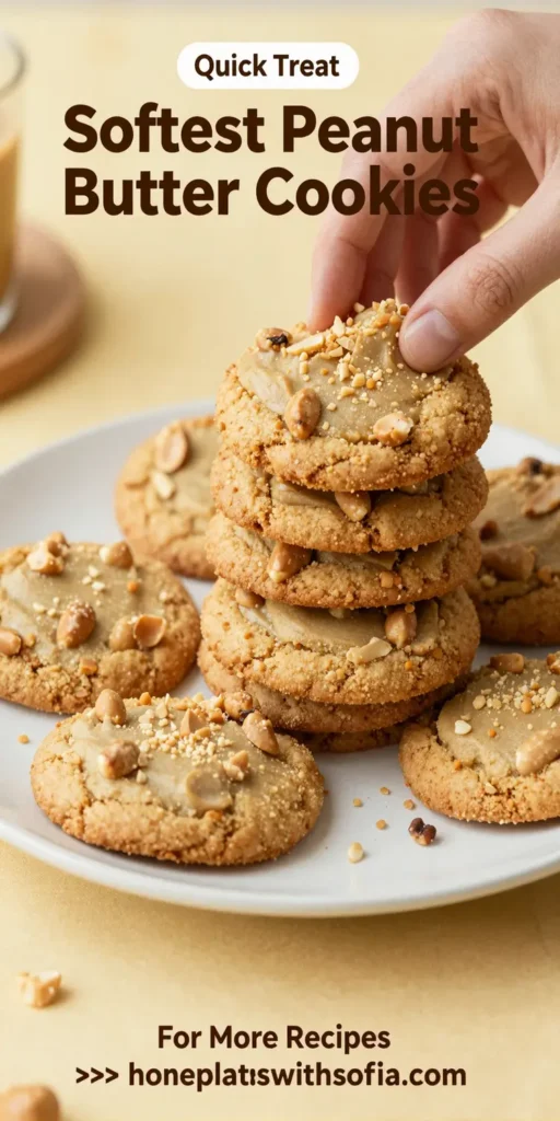 Softest Peanut Butter Cookies