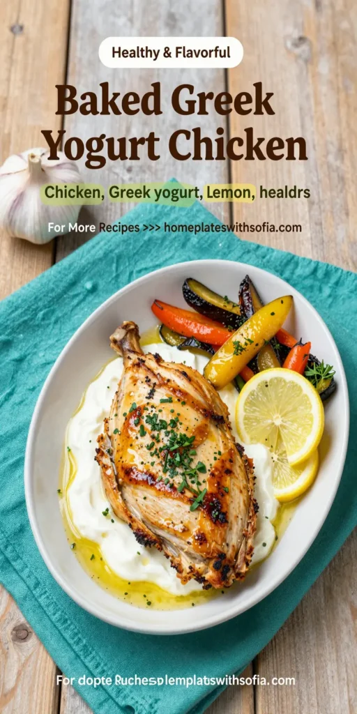 Baked Greek Yogurt Chicken
